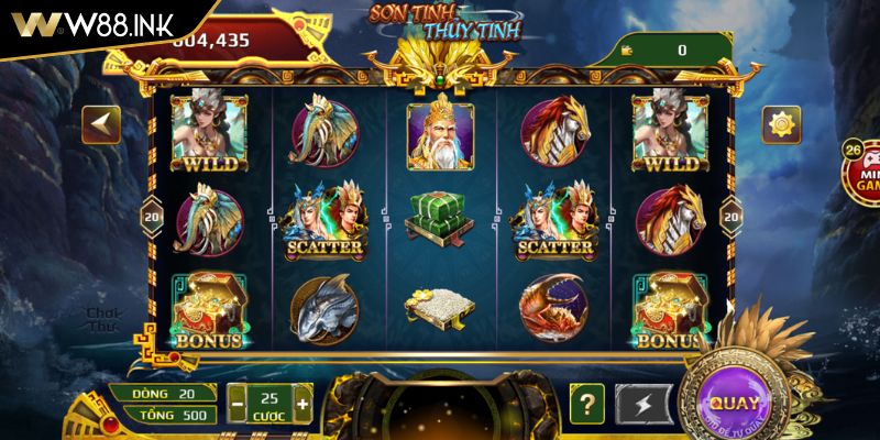 Nổ Hũ Sơn Tinh Thủy Tinh Giải Mã Sức Hút Slot Huyền Thoại 2 Bí quyết quay nổ hũ Sơn Tinh Thủy Tinh W88